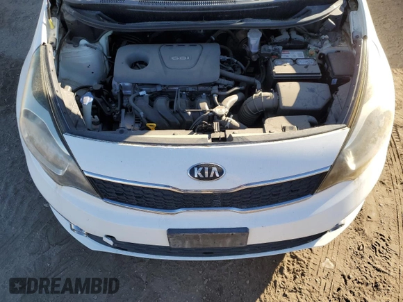2017 Kia Rio EX with VIN KNADN4A33H6025824, listed as a Copart auction lot 86758974 with 127,278 mi miles and Clean Title. Bid and sale history available at carsss.com. Image 11.