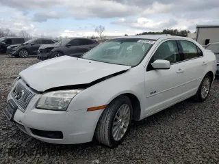 2007 Mercury Milan Premier with VIN 3MEHM081X7R658700, listed as a Copart auction lot 43559635 with 109,824 mi miles and Salvage Title. Bid and sale history available at carsss.com. Image 1.
