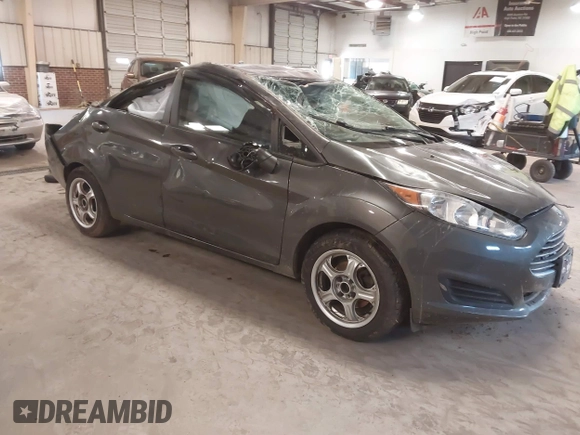2015 Ford Fiesta SE with VIN 3FADP4BJ7FM218586, listed as a IAAI auction lot 41603479 with 97,460 mi miles. Bid and sale history available at carsss.com. Image 1.