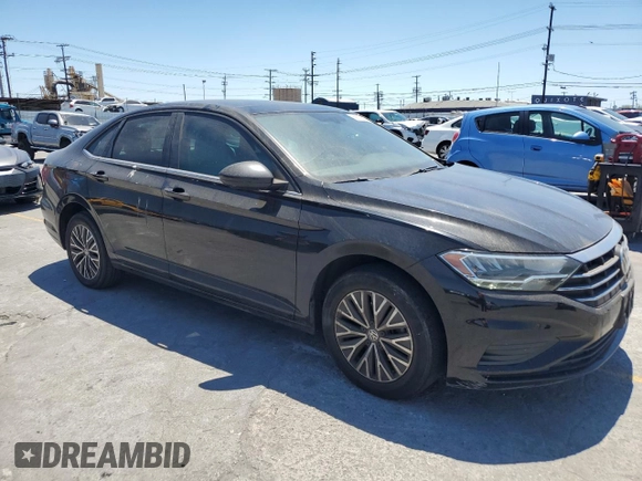2020 Volkswagen Jetta S with VIN 3VWC57BU9LM089606, listed as a Copart auction lot 56483615 with 76,441 mi miles and Salvage title. Bid and sale history available at DreamBid. Image 4.