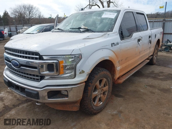 2019 Ford F-150 XL with VIN 1FTFW1E43KKE83114, listed as a IAAI auction lot 41578331 with 227,050 mi miles. Bid and sale history available at carsss.com. Image 17.