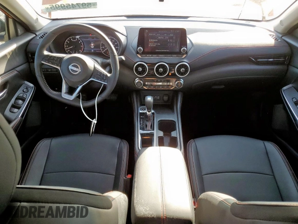 2024 Nissan Sentra SR with VIN 3N1AB8DV5RY380137, listed as a Copart auction lot 59745995 with 8,444 mi miles and Salvage title. Bid and sale history available at DreamBid. Image 8.