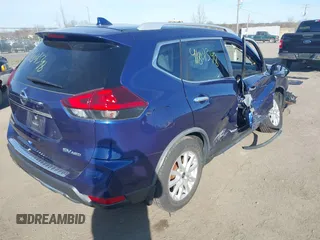 2018 Nissan Rogue SV with VIN JN8AT2MV4JW321085, listed as a IAAI auction lot 41801348 with 120,406 mi miles. Bid and sale history available at carsss.com. Image 4.