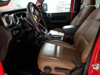2020 Jeep Gladiator Rubicon with VIN 1C6JJTBG8LL155550, listed as a Copart auction lot 58327875 with 34,276 mi miles and Salvage title. Bid and sale history available at DreamBid. Image 7.