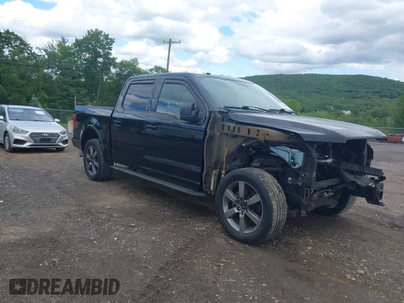 2017 Ford F-150 XL with VIN 1FTEW1EF3HFC74969, listed as a IAAI auction lot 42342096 with 105,624 mi miles and . Bid and sale history available at DreamBid. Image 1.