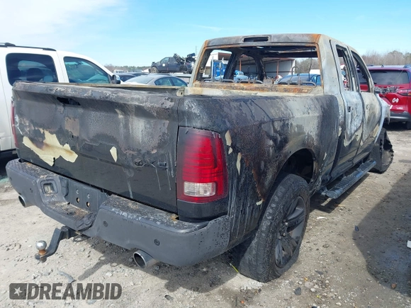 2016 Ram 1500 Sport z VIN 1C6RR7HTXGS151096, wystawiony jako IAAI lot #41661661 z przebiegiem Nie podano mil oraz . Historia ofert i sprzedaży dostępna na DreamBid. Obrazek 4.
