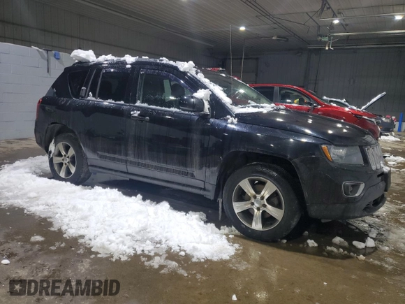 2017 Jeep Compass High Altitude with VIN 1C4NJDEB0HD169962, listed as a Copart auction lot 43227405 with 144,912 mi miles and Salvage Title. Bid and sale history available at carsss.com. Image 4.