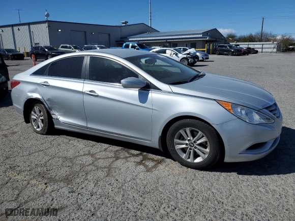 2012 Hyundai Sonata GLS with VIN 5NPEB4AC4CH442240, listed as a Copart auction lot 49689135 with 137,765 mi miles and Salvage Title. Bid and sale history available at carsss.com. Image 4.