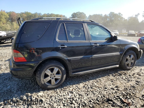 2005 Mercedes-Benz M-Class 3.7L with VIN 4JGAB57EX5A531426, listed as a Copart auction lot 76278424 with 282,470 mi miles and Salvage Title. Bid and sale history available at carsss.com. Image 3.