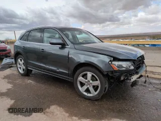 2012 Audi Q5 Premium Plus with VIN WA1DKAFP7CA078449, listed as a Copart auction lot 50728455 with 118,509 mi miles and Salvage title. Bid and sale history available at DreamBid. Image 4.