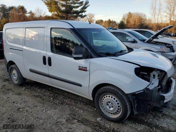 2019 Ram ProMaster City Cargo Van Tradesman with VIN ZFBHRFAB7K6M94520, listed as a Copart auction lot 87207184 with 157,713 mi miles and Salvage Title. Bid and sale history available at carsss.com. Image 4.