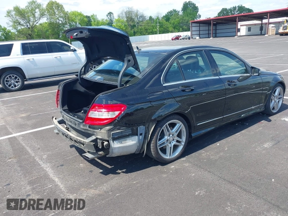 2011 Mercedes-Benz C C 300 Sport with VIN WDDGF5EBXBA520097, listed as a IAAI auction lot 42099592 with 115,849 mi miles. Bid and sale history available at carsss.com. Image 4.
