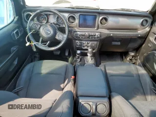 2020 Jeep Wrangler Unlimited Sport S with VIN 1C4HJXDN6LW312825, listed as a Copart auction lot 58836955 with 89,727 mi miles and Salvage title. Bid and sale history available at DreamBid. Image 8.