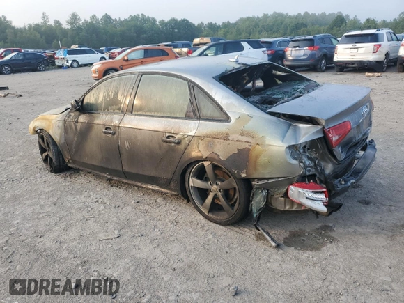 2015 Audi A4 Premium Plus with VIN WAUHFAFL5FN017605, listed as a Copart auction lot 67705584 with 0 mi miles and Salvage Title. Bid and sale history available at carsss.com. Image 2.