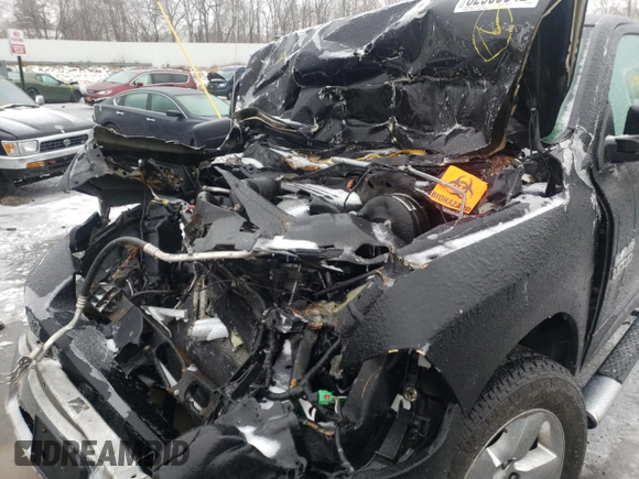 2014 Ram 1500 with VIN 3C6JR7BT4EG151086, listed as a Copart auction lot 32909042 with Not provided miles and Salvage title. Bid and sale history available at DreamBid. Image 9.