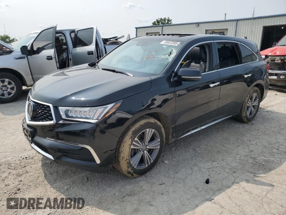 2020 Acura MDX with VIN 5J8YD4H39LL053717, listed as a Copart auction lot 59047285 with Not provided miles and Salvage title. Bid and sale history available at DreamBid. Image 1.