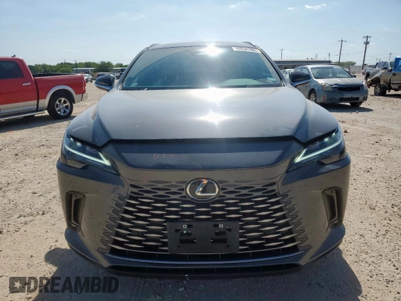 2024 Lexus RX 350 with VIN 2T2BAMBA9RC045973, listed as a Copart auction lot 59936185 with 9,352 mi miles and Salvage title. Bid and sale history available at DreamBid. Image 5.