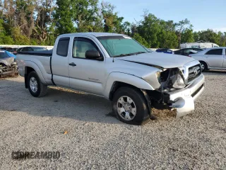 2008 Toyota Tacoma PreRunner with VIN 5TETU62N18Z472703, listed as a Copart auction lot 51036735 with 144,595 mi miles and Salvage Title. Bid and sale history available at DreamBid. Image 4.