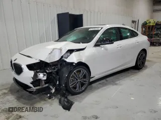 2022 BMW 2 Series 228i with VIN WBA53AK01N7K11946, listed as a Copart auction lot 87630765 with 52,013 mi miles and Salvage Title. Bid and sale history available at carsss.com. Image 1.