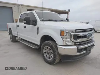 2022 Ford Super Duty F-250 SRW XL with VIN 1FT7W2B60NEF28707, listed as a IAAI auction lot 41608974 with 110,325 mi miles. Bid and sale history available at carsss.com. Image 1.