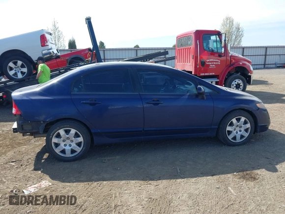 2007 Honda Civic Sdn LX with VIN 1HGFA16587L124463, listed as a IAAI auction lot 42042736 with 189,929 mi miles. Bid and sale history available at carsss.com. Image 14.