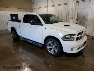 2013 Ram 1500 Sport with VIN 1C6RR7HT6DS713605, listed as a Copart auction lot 57573934 with 164,038 mi miles and Salvage Title. Bid and sale history available at carsss.com. Image 4.