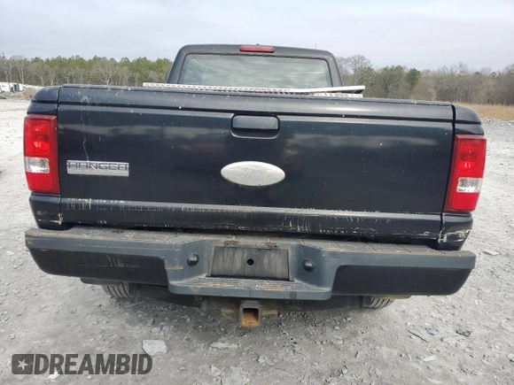 2009 Ford Ranger XL with VIN 1FTYR15E89PA26238, listed as a Copart auction lot 44309755 with 81,892 mi miles and Salvage Title. Bid and sale history available at carsss.com. Image 6.
