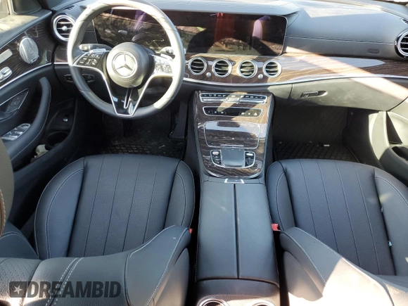 2023 Mercedes-Benz E-Class E 350 with VIN W1KZF8DB6PB178225, listed as a Copart auction lot 53555875 with 7,315 mi miles and Clean Title. Bid and sale history available at carsss.com. Image 8.