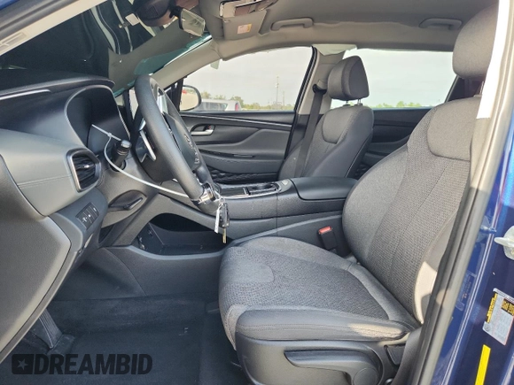 2021 Hyundai Santa Fe SE with VIN 5NMS14AJ0MH364140, listed as a Copart auction lot 59437125 with 47,489 mi miles and Non repairable. Bid and sale history available at DreamBid. Image 7.