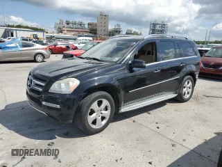 2012 Mercedes-Benz GL 450 z VIN 4JGBF7BE2CA797693, wystawiony jako Copart lot #57954415 z przebiegiem 138 594 mil mil oraz Szkoda całkowita • Salvage title. Historia ofert i sprzedaży dostępna na DreamBid. Obrazek 1.
