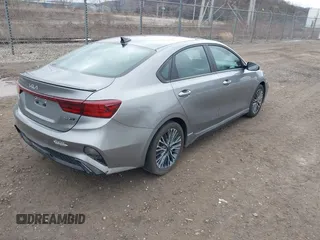 2023 Kia Forte GT-Line with VIN 3KPF54AD9PE647678, listed as a IAAI auction lot 41780156 with 48,038 mi miles. Bid and sale history available at carsss.com. Image 4.