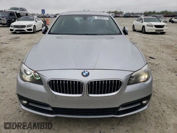 2015 BMW 5 Series 535i with VIN WBA5B1C53FD921981, listed as a Copart auction lot 48983675 with 100,397 mi miles and Salvage Title. Bid and sale history available at carsss.com. Image 5.