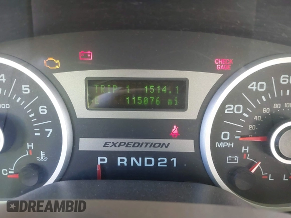 2006 Ford Expedition Eddie Bauer with VIN 1FMPU17566LA82636, listed as a IAAI auction lot 41701275 with 115,076 mi miles. Bid and sale history available at carsss.com. Image 7.