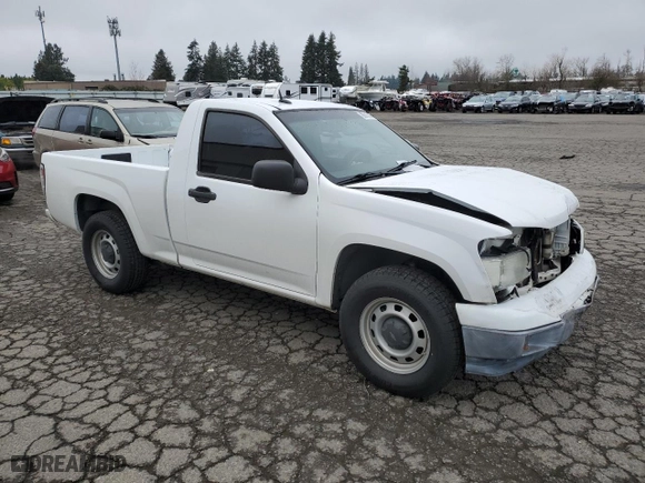 2012 Chevrolet Colorado Work Truck with VIN 1GCCSBF96C8152802, listed as a Copart auction lot 85813184 with 129,920 mi miles and Salvage Title. Bid and sale history available at carsss.com. Image 4.