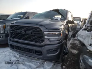 2024 Ram 3500 Big Horn with VIN 3C63RRHL1RG187481, listed as a Copart auction lot 88971545 with 121,278 mi miles and Salvage Title. Bid and sale history available at carsss.com. Image 1.