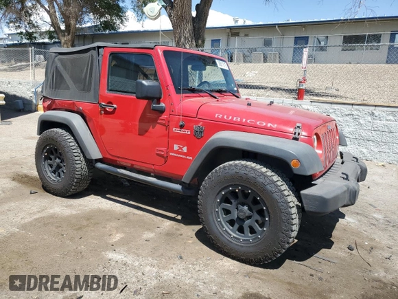 2007 Jeep Wrangler X with VIN 1J4FA241X7L111017, listed as a Copart auction lot 58871815 with 118,566 mi miles and Salvage title. Bid and sale history available at DreamBid. Image 4.