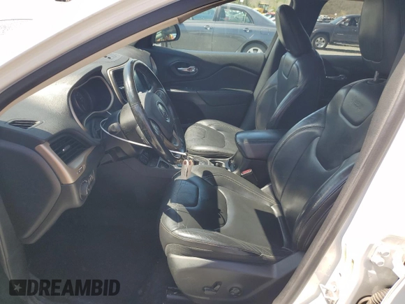 2017 Jeep Cherokee Limited with VIN 1C4PJLDB2HW516457, listed as a Copart auction lot 50486675 with 106,263 mi miles and Salvage Title. Bid and sale history available at carsss.com. Image 7.