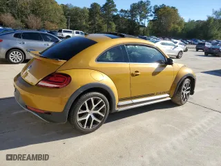 2018 Volkswagen Beetle Dune with VIN 3VWSD7AT2JM709801, listed as a Copart auction lot 80527994 with 0 mi miles and Salvage Title. Bid and sale history available at carsss.com. Image 3.