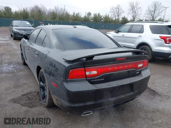 2013 Dodge Charger RT with VIN 2C3CDXCT8DH676914, listed as a IAAI auction lot 41653738 with 159,654 mi miles. Bid and sale history available at carsss.com. Image 3.