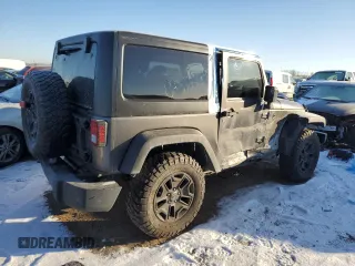 2017 Jeep Wrangler Willys Wheeler with VIN 1C4AJWAG2HL638213, listed as a Copart auction lot 88121675 with 62,760 mi miles and Salvage Title. Bid and sale history available at DreamBid. Image 3.