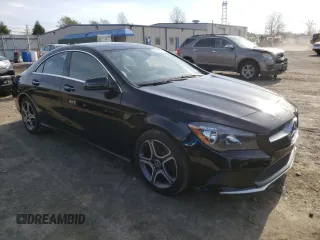 2018 Mercedes-Benz CLA with VIN WDDSJ4GB6JN529693, listed as a Copart auction lot 43001223 with 85,582 mi miles. Bid and sale history available at carsss.com. Image 4.
