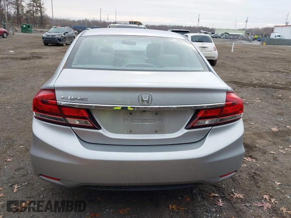 2014 Honda Civic Sedan EX with VIN 2HGFB2F87EH547056, listed as a IAAI auction lot 40908800 with 119,313 mi miles. Bid and sale history available at carsss.com. Image 16.