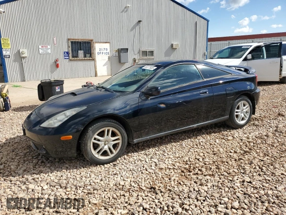 2000 Toyota Celica GT with VIN JTDDR32T0Y0007252, listed as a Copart auction lot 55377905 with 135,366 mi miles and Clean Title. Bid and sale history available at carsss.com. Image 1.