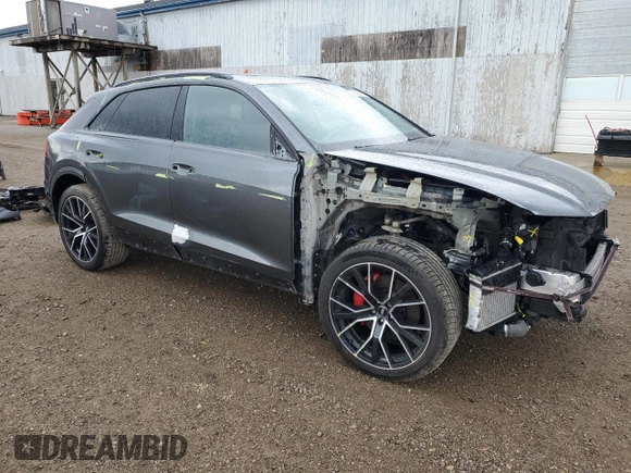2019 Audi Q8 Prestige with VIN WA1FVAF10KD040943, listed as a Copart auction lot 54620815 with 80,399 mi miles and Clean title. Bid and sale history available at DreamBid. Image 4.