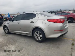 2014 Kia Optima LX with VIN 5XXGM4A77EG331363, listed as a Copart auction lot 53733755 with 135,081 mi miles and Salvage title. Bid and sale history available at DreamBid. Image 2.