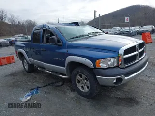 2002 Dodge 1500 with VIN 3D7HU18NX2G170805, listed as a IAAI auction lot 41494426 with 189,194 mi miles. Bid and sale history available at carsss.com. Image 1.
