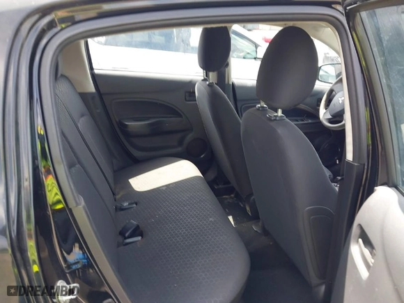 2014 Mitsubishi Mirage DE with VIN ML32A3HJ9EH008582, listed as a IAAI auction lot 42011332 with 135,260 mi miles. Bid and sale history available at carsss.com. Image 8.