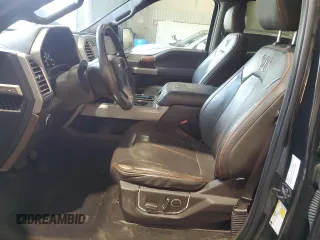 2015 Ford F-150 XLT with VIN 1FTEW1EG5FFB90805, listed as a Copart auction lot 54433415 with 249,920 mi miles and Salvage title. Bid and sale history available at DreamBid. Image 7.