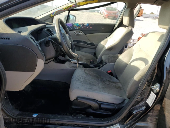 2015 Honda Civic Sedan LX with VIN 2HGFB2F54FH566574, listed as a Copart auction lot 52797175 with 116,822 mi miles and Salvage Title. Bid and sale history available at carsss.com. Image 7.