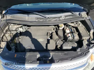 2014 Ford Explorer XLT with VIN 1FM5K7D83EGB35542, listed as a Copart auction lot 52088705 with 163,061 mi miles and Salvage title. Bid and sale history available at DreamBid. Image 14.